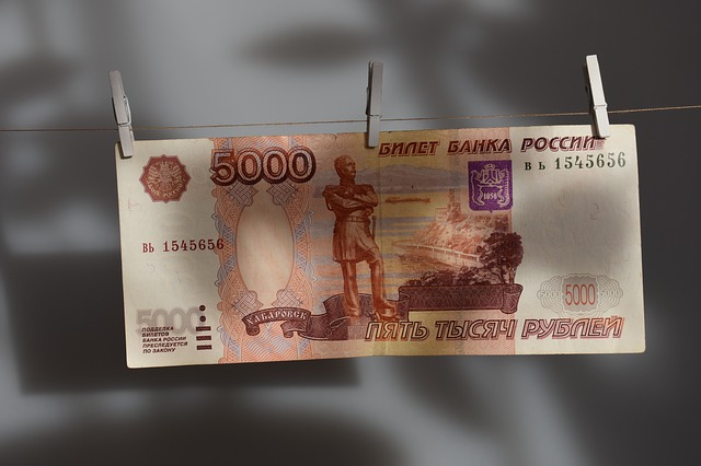 Peníze na prádelní šňůře